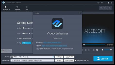 Complimentary update of Portable Aiseesoft Video Enhancer 9.2.18
